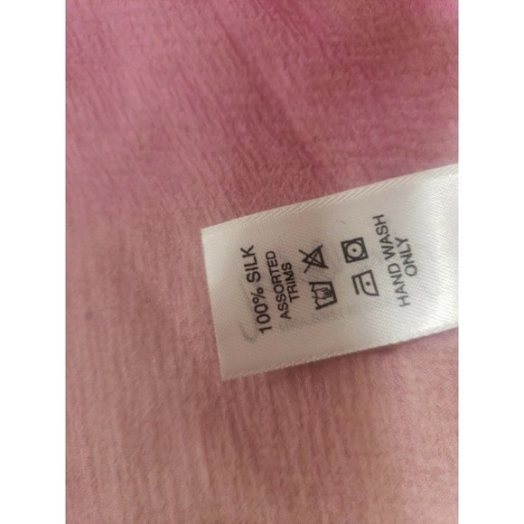 Jane Woolrich Silk Beach Cover Up Poncho Shawl Wrap Scarf Ombre Multicolor - Picture 10 of 12